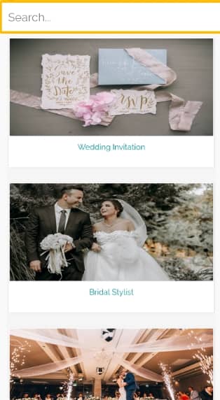 Wedding couple business services